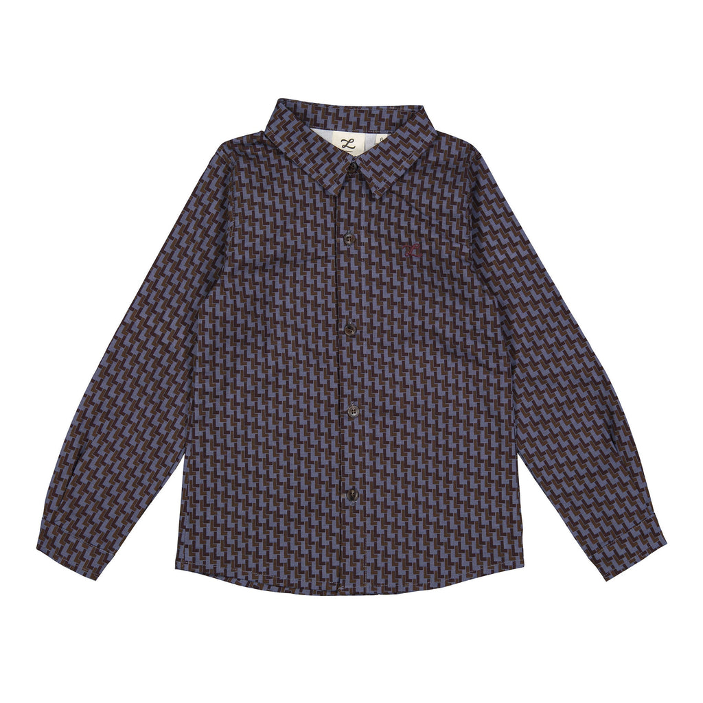 Camisa con botones LBL69 Ladida - marrón