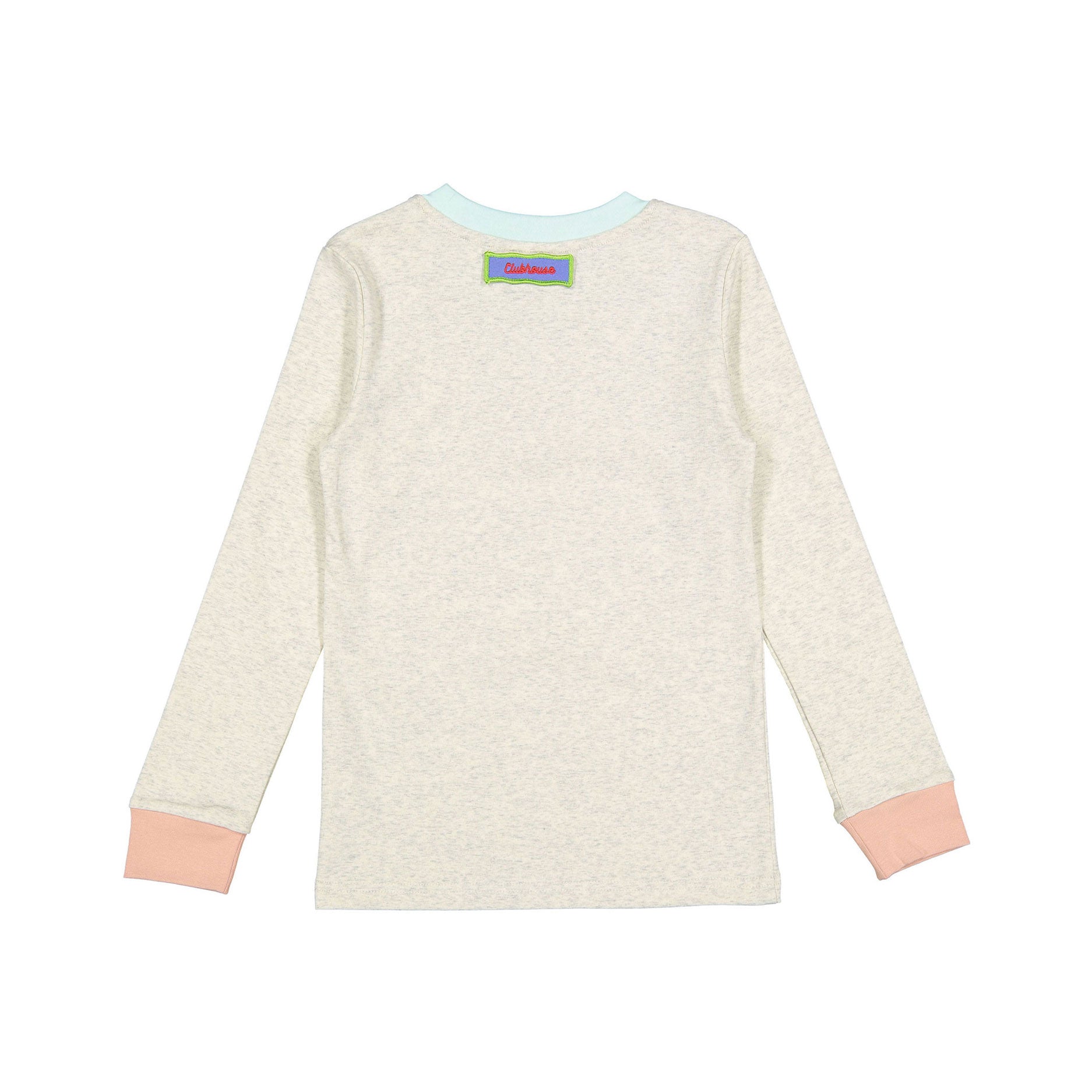 CH25109B Heather Grey High Waves Club Tee