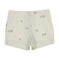 1984392 Bird Printed Shorts