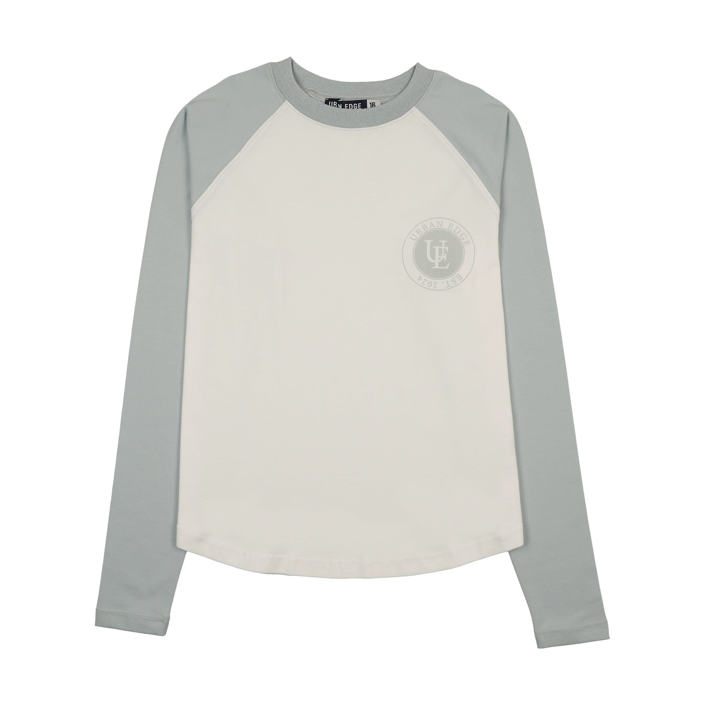 Light Blue Raglan Tee