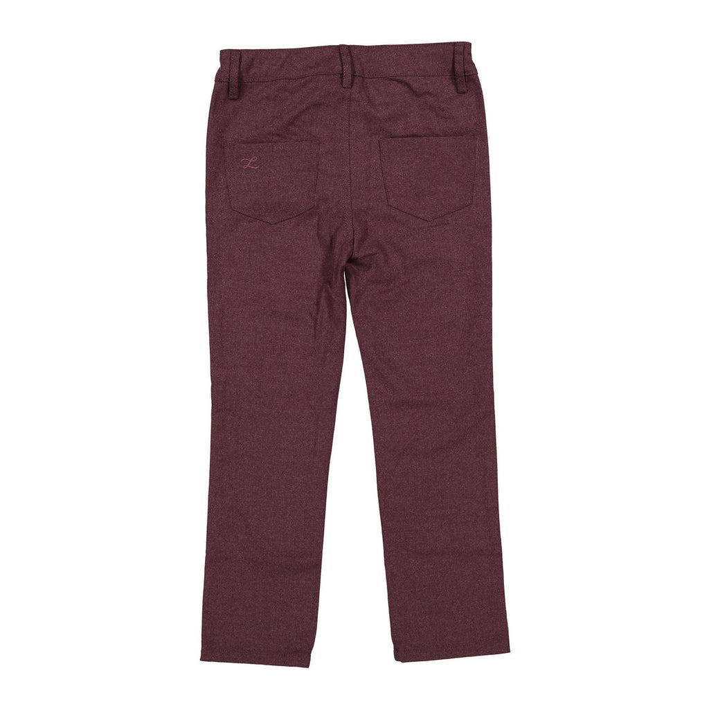Pantalones de lana marrón Ladida LBL54