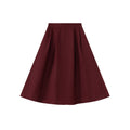 Burgundy Skirt