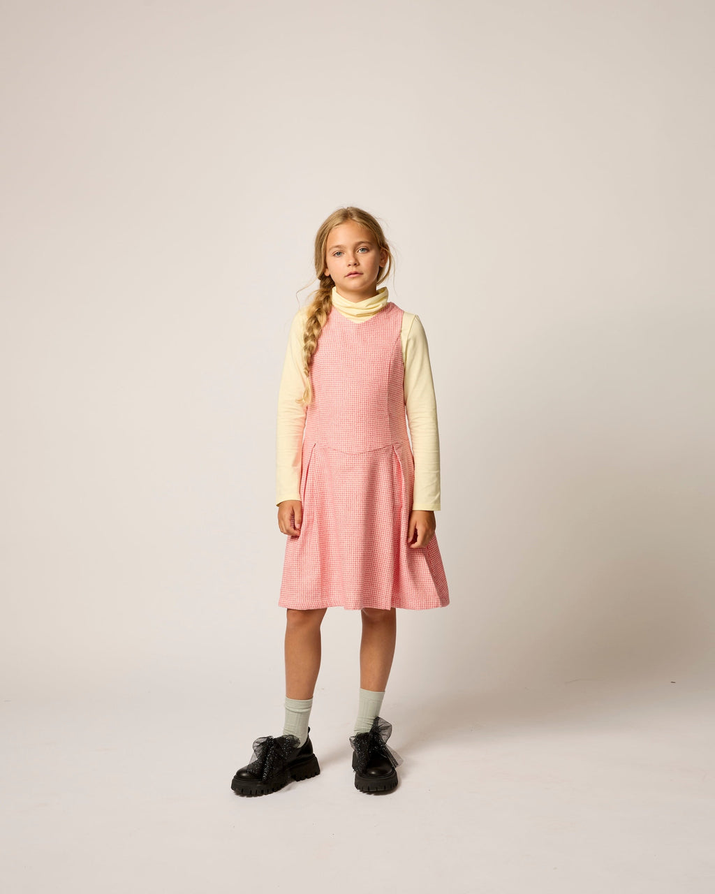 K1140 The Sunday Collective essential turtleneck in buttercream