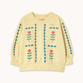 Diamonds Graphic Sweatshirt dusty Yellow