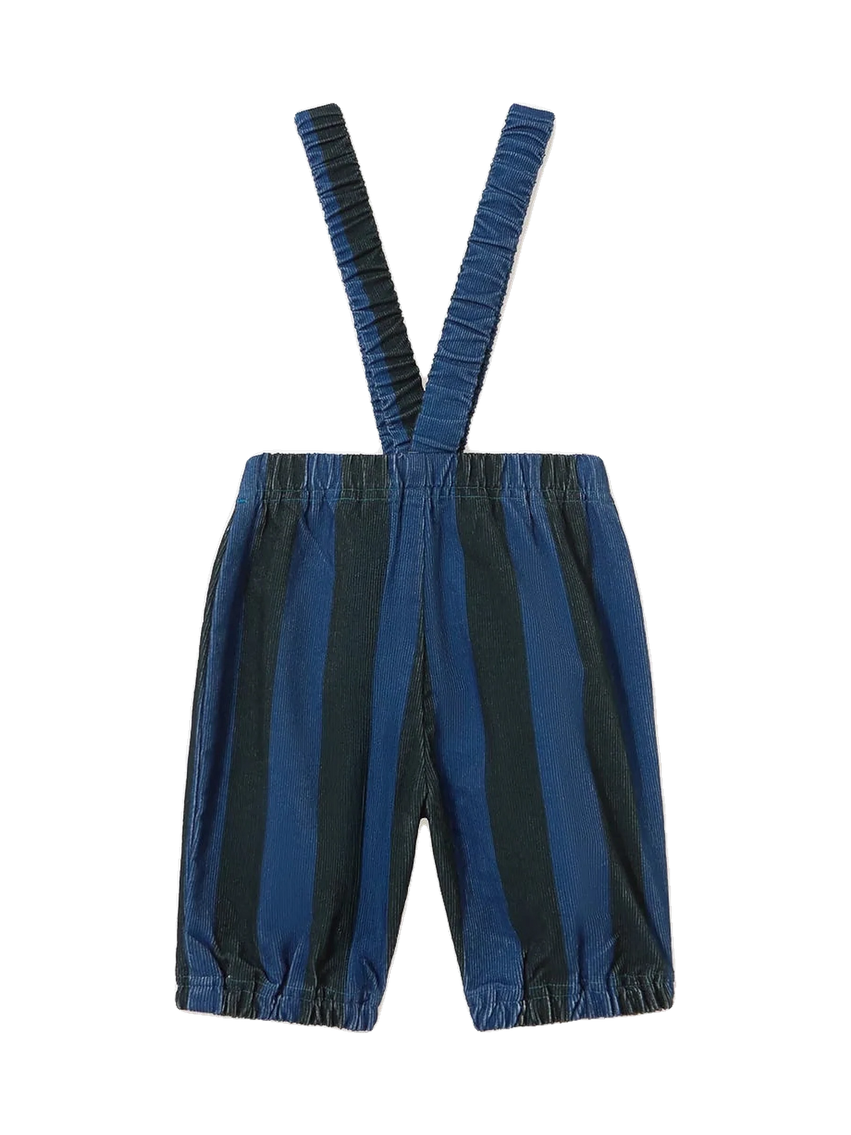 Tinycottons Baby Blue Stripes Corduroy Pants - Petrol Blue, view 2