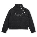 Zadig & Voltaire kids Pullover - Heather Grey