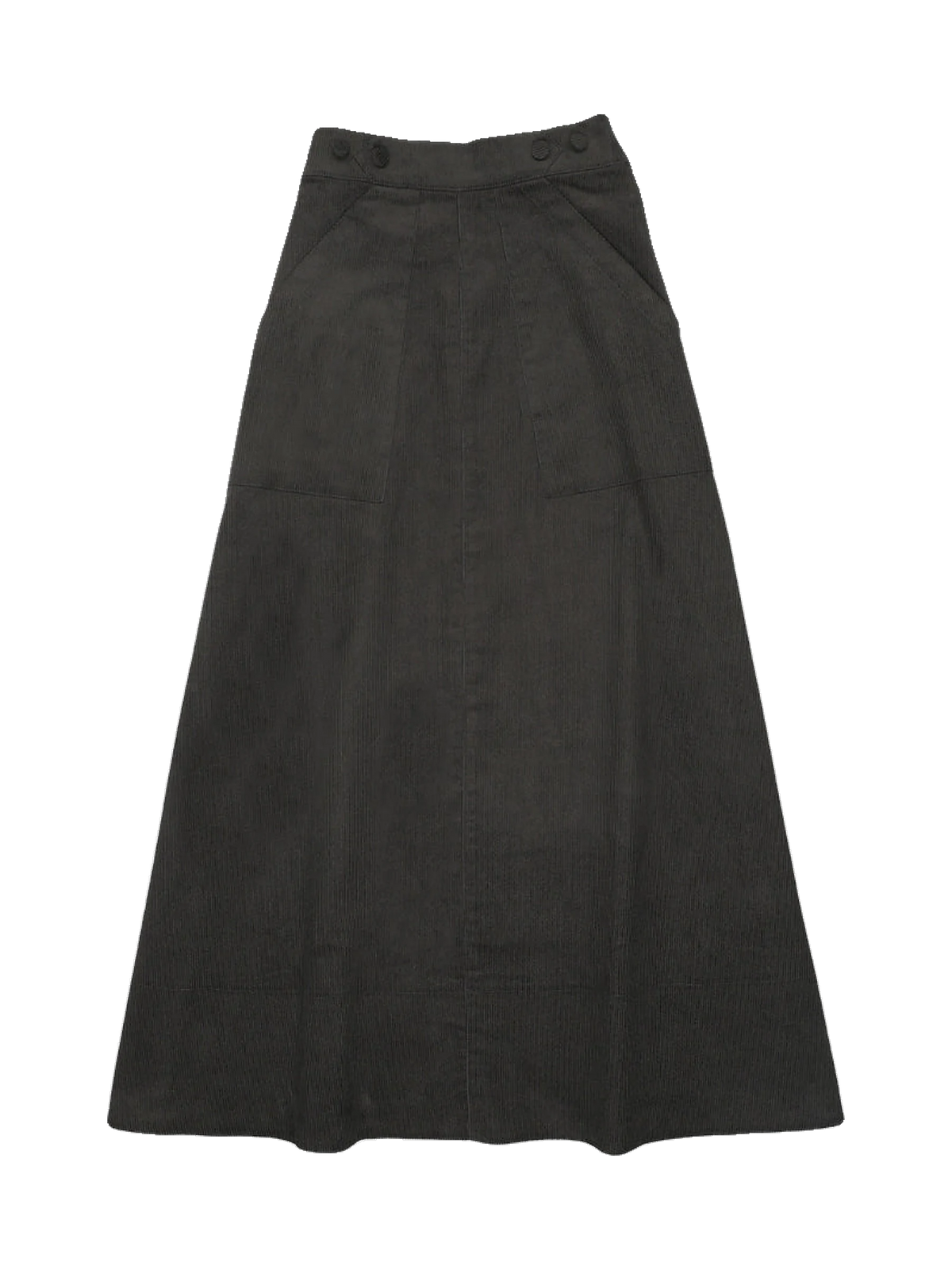 Urban Edge kids Corduroy Pocket Skirt - Black