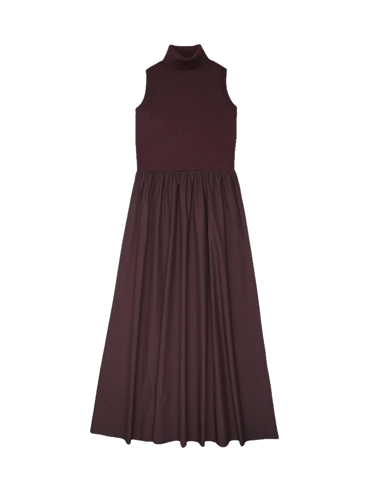 Urban Edge kids Knit Combo Dress - Mulberry
