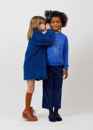 H25FR01 ARSENE & LES PIPELETTES Navy Robe